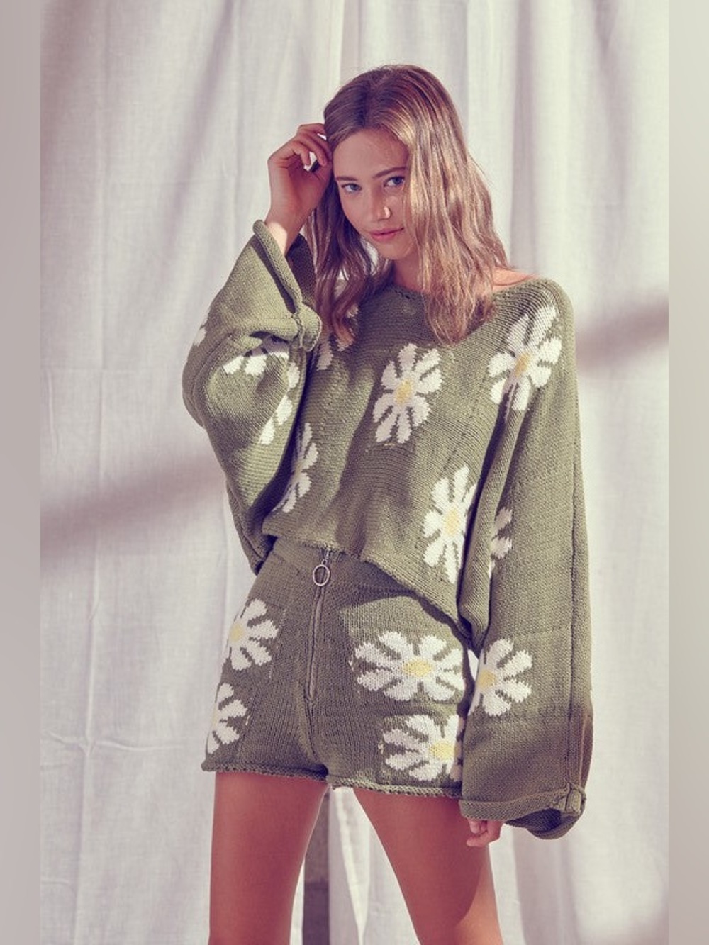 STORIA Daisy Knit sweater set✨